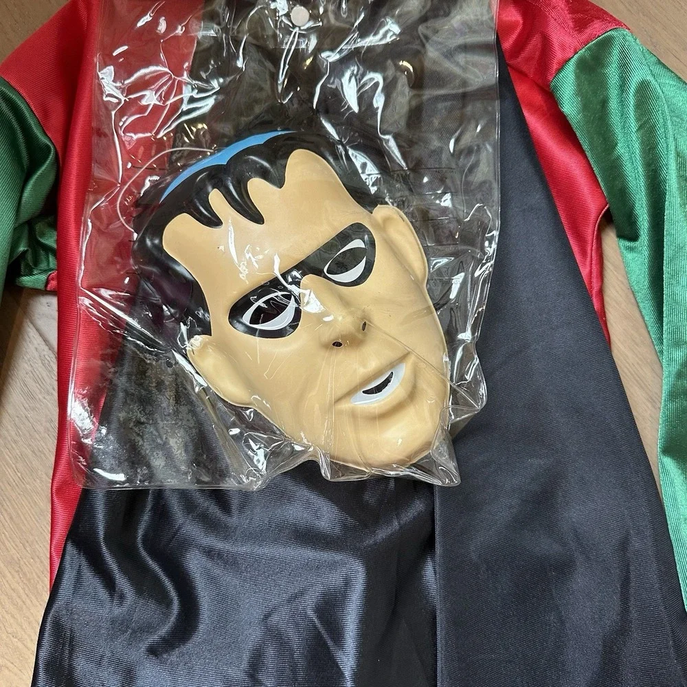 Vintage 1997 DC Comics Rubies ROBIN from‎ Batman Halloween Costume Childs Medium
